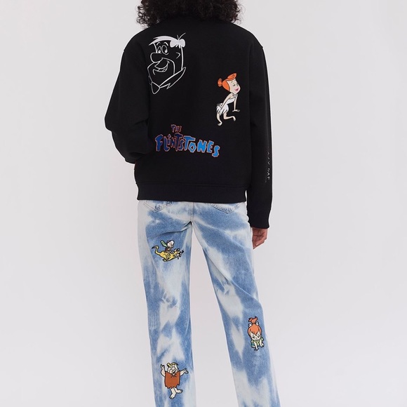 lazy oaf flinstones jacket unisex - Picture 2 of 3
